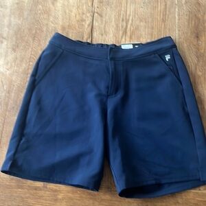 Fila Sport Tru-Golf sz Small Shorts Mid-Rise Blue
